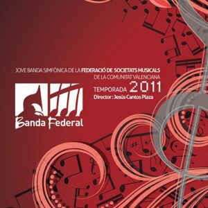 Portada CD 11 Jove Banda Simfònica de la FSMCV / Temporada 2011