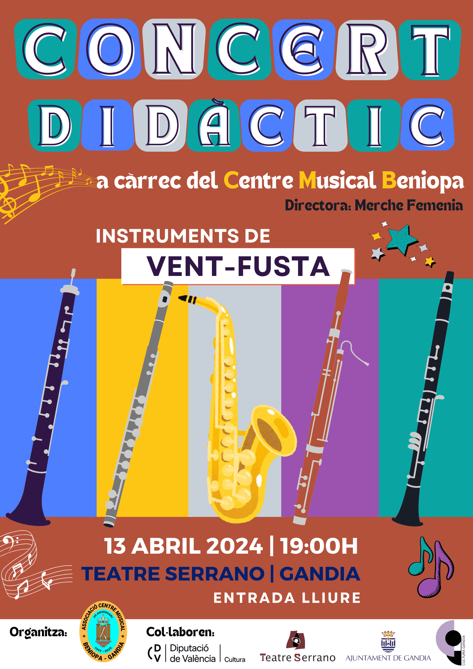 CONCERT DIDACTIC Vent Fusta