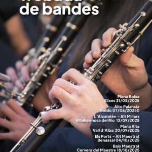 18 2025 CULTURA TROBADES BANDES cartel generico