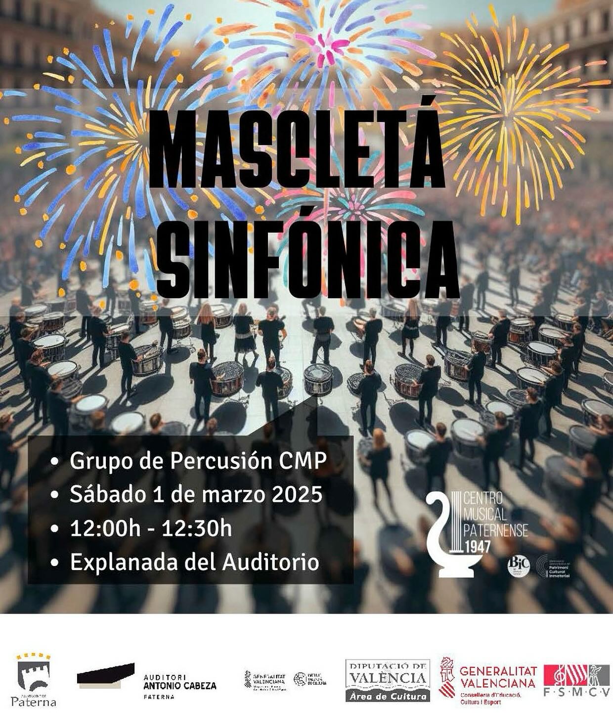 mascleta musical Paterna