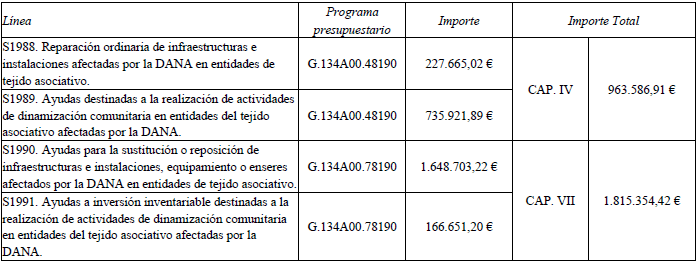 Bases reguladoras y procedimiento de concesión directa de ayudas urgentes dirigidas a la reactivación del tejido asociativo y comunitario en los municipios afectados por la DANA 1 Captura de pantalla 2025 05 14 115318