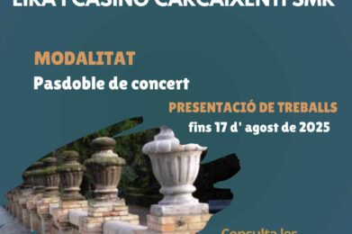 Federació de Societats Musicals de la Comunitat Valenciana 34 Cartell 2