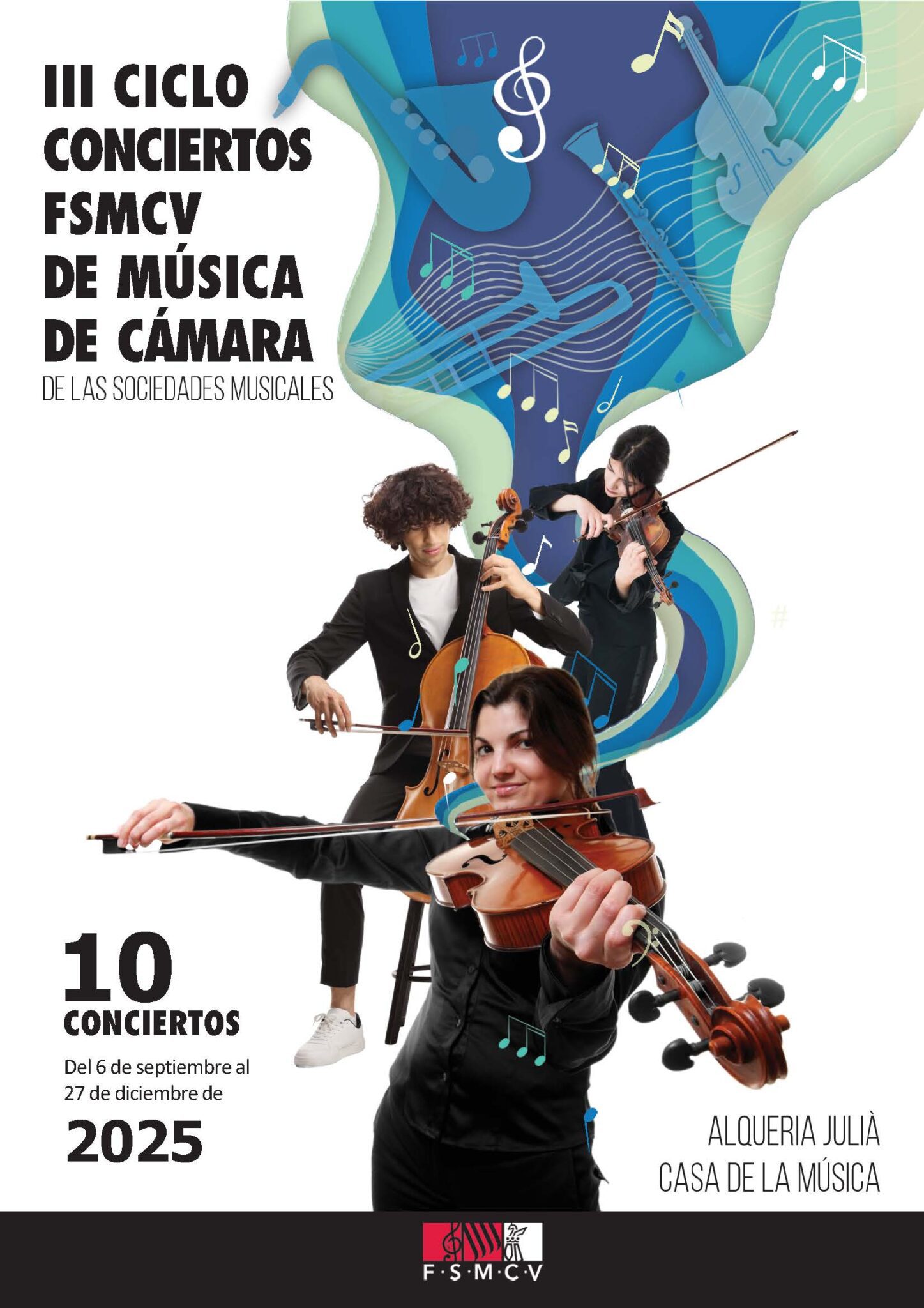 III CICLO DE CONCIERTOS FSMCV DE MÚSICA DE CÁMARA DE LAS SOCIEDADES MUSICALES 1 FSMCV Camara 25 scaled