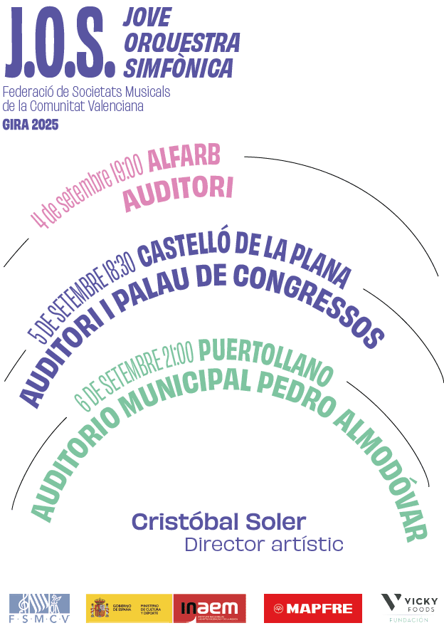 La Jove Orquestra Simfònica de la FSMCV comença la seua gira 2025 per a continuar fomentant el talent en clau valenciana 2 image 4