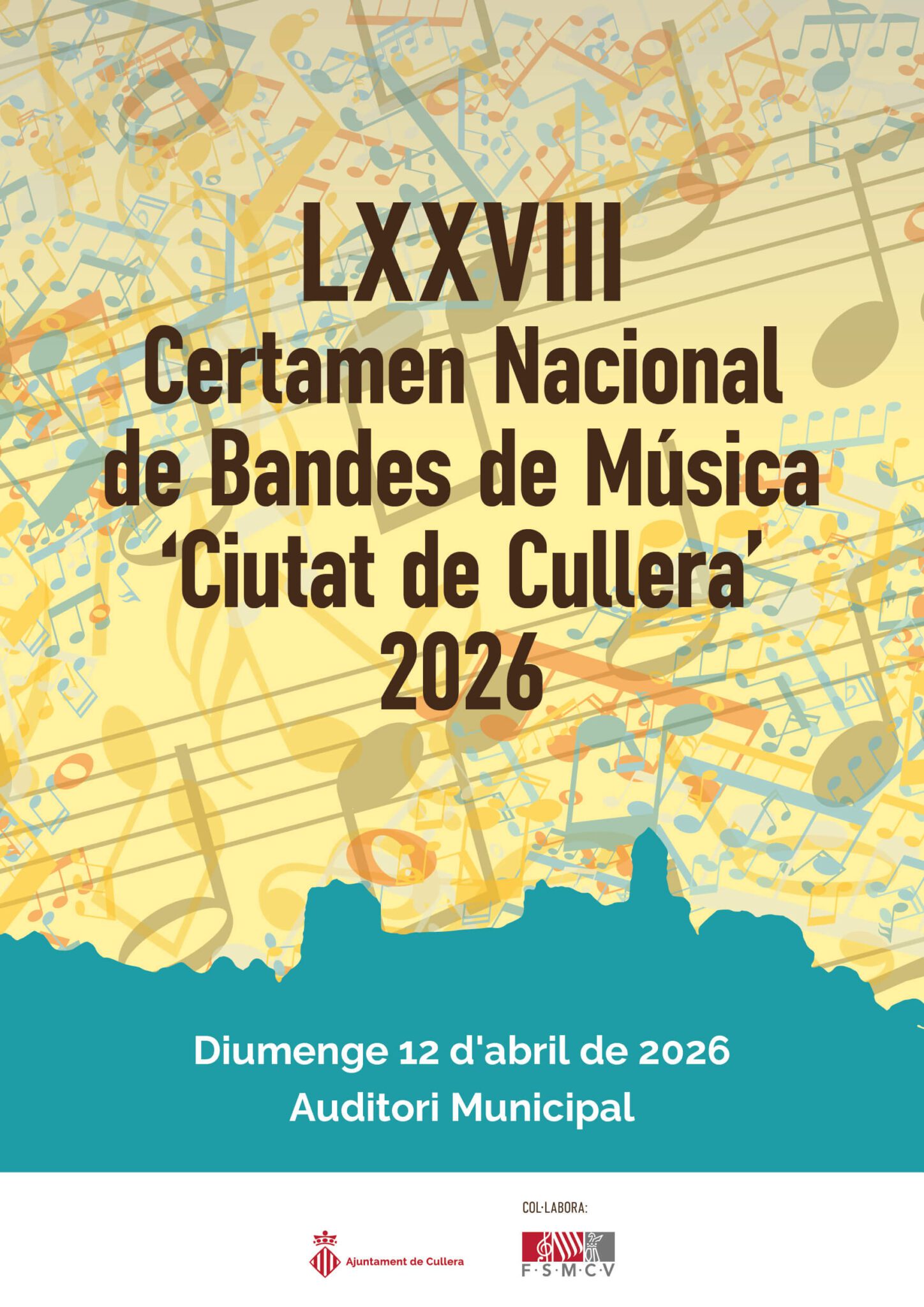 Certamen Nacional Bandas LXXVIII 2026 scaled