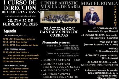 CURS DIRECCION CAM XABIA