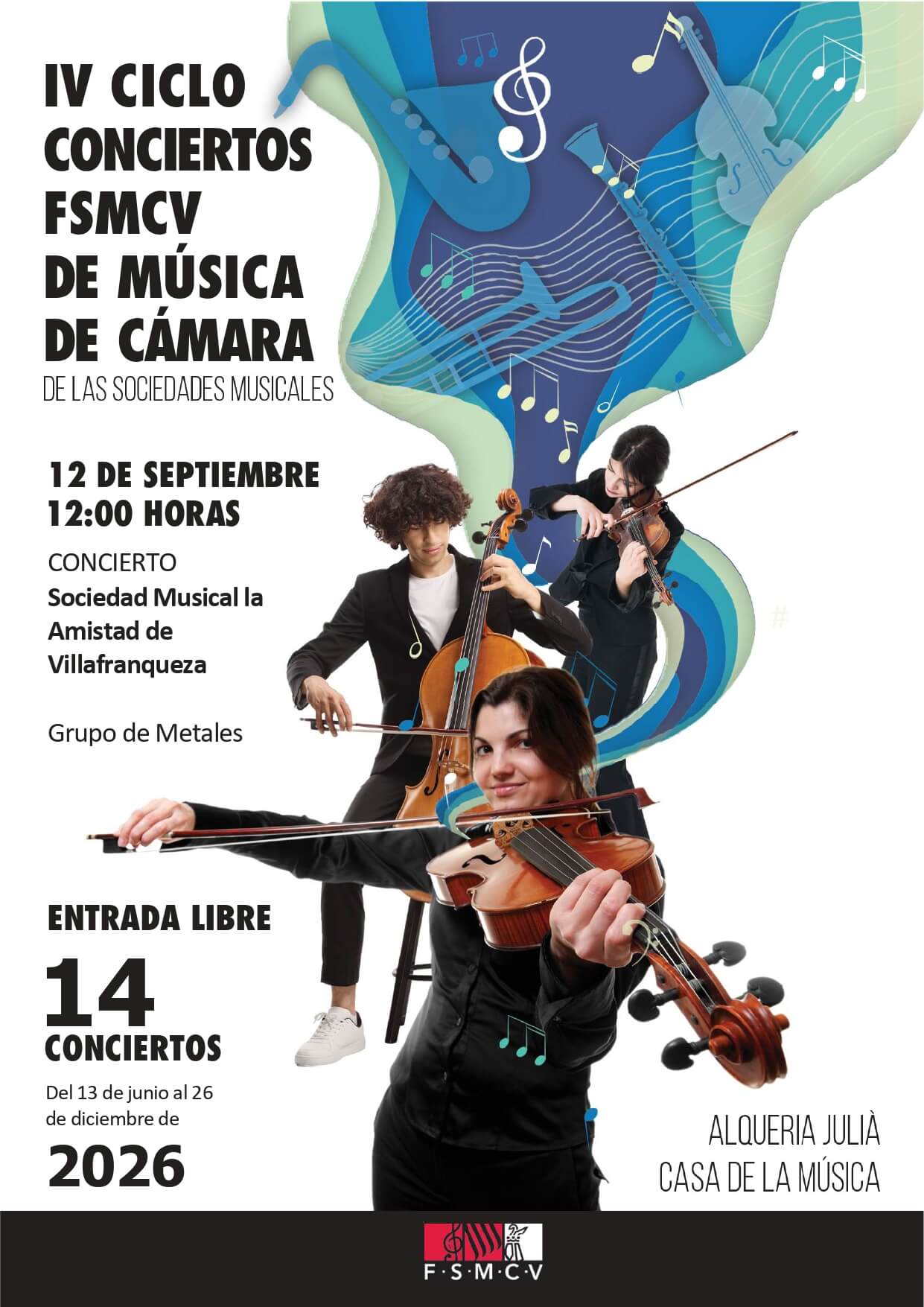IV Ciclo Conciertos de Música de Cámara de las SSMM. Agrup. Metales SM Villafranqueza 65 2026 09 12 Villafranqueza page 0001