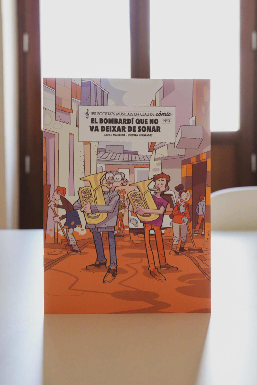 La FSMCV presenta «El bombardino que nunca dejó de sonar»: un cómic sobre la reconstrucción de las sociedades musicales tras la DANA 2 Foto 3 La FSMCV presenta El bombardino que nunca dejo de sonar un comic sobre la reconstruccion de las sociedades musicales