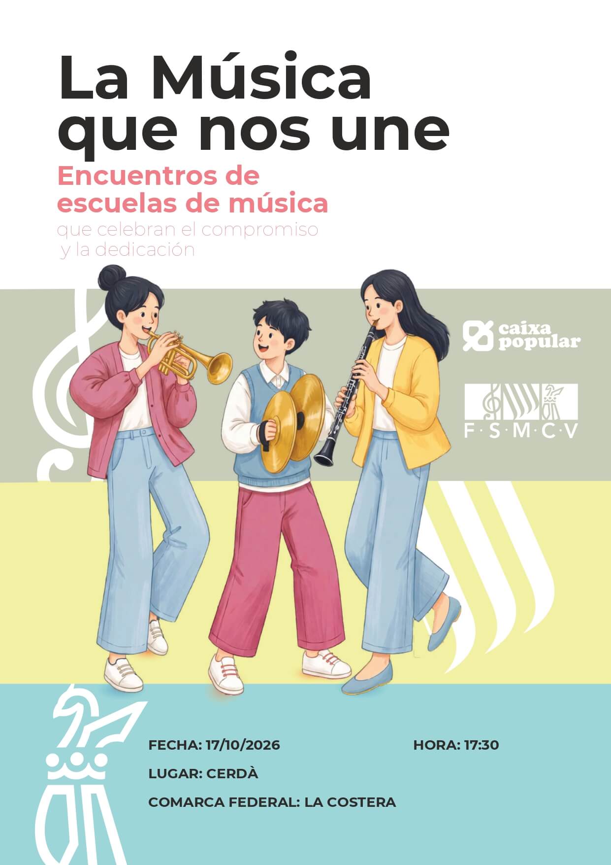 LA MÚSICA QUE NOS UNE 1 Cartel Encuentro Cerda castellano page 0001 1