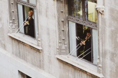 Foto La FSMCV celebra el 9 dOctubre con cuatro conciertos simultaneos y el tradicional Concert dels Balcons